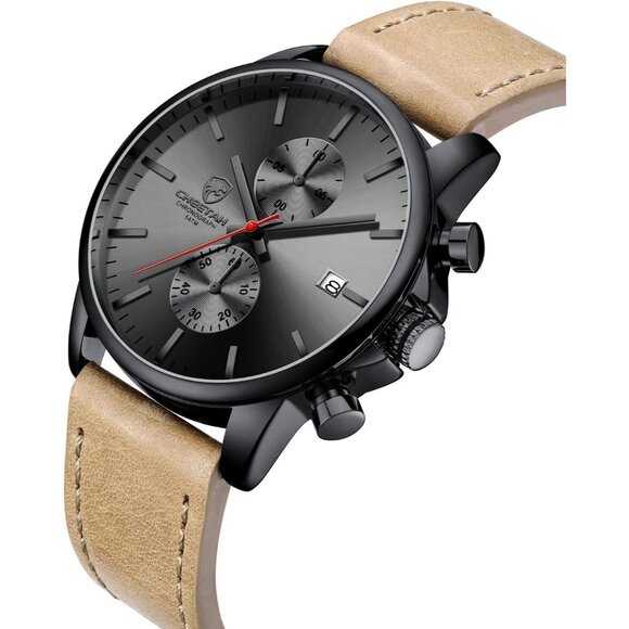 ⚡Men’s Watch Fashion Sport Quartz Analog Mesh Stainless Steel Waterproof - Picture 2 of 7